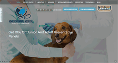 Desktop Screenshot of johnsenanimalhospital.com